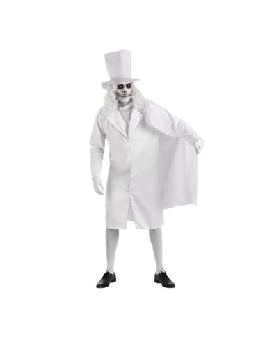 Déguisement de Fantôme Blanc Taille L - de haute qualité, idéal pour le carnaval, les fêtes à thème et les événements spéciaux
